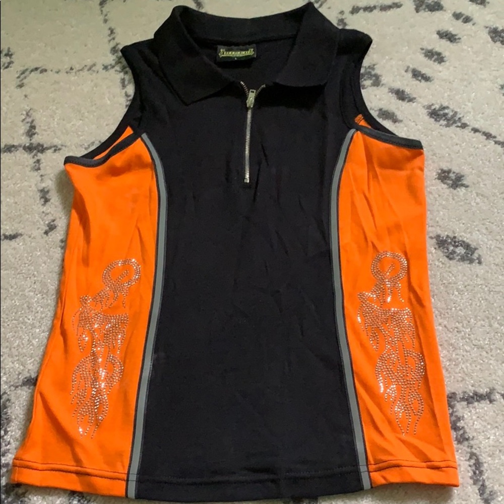 Ladies motorcycle tank